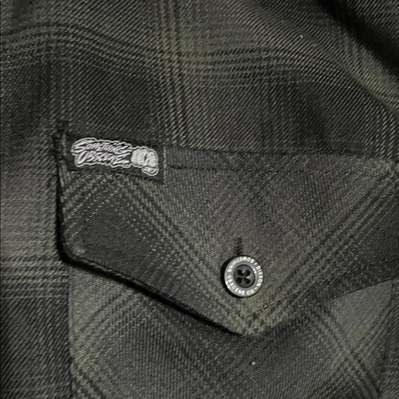 DIXXON Black Plaid Dress Shirt - Picture 10 of 10